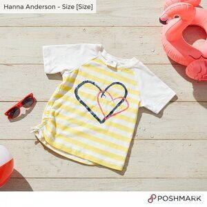 Hanna Andersson size 130 rash guard 💛 size 8